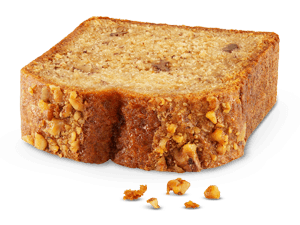 Bolo de Banana com Nozes